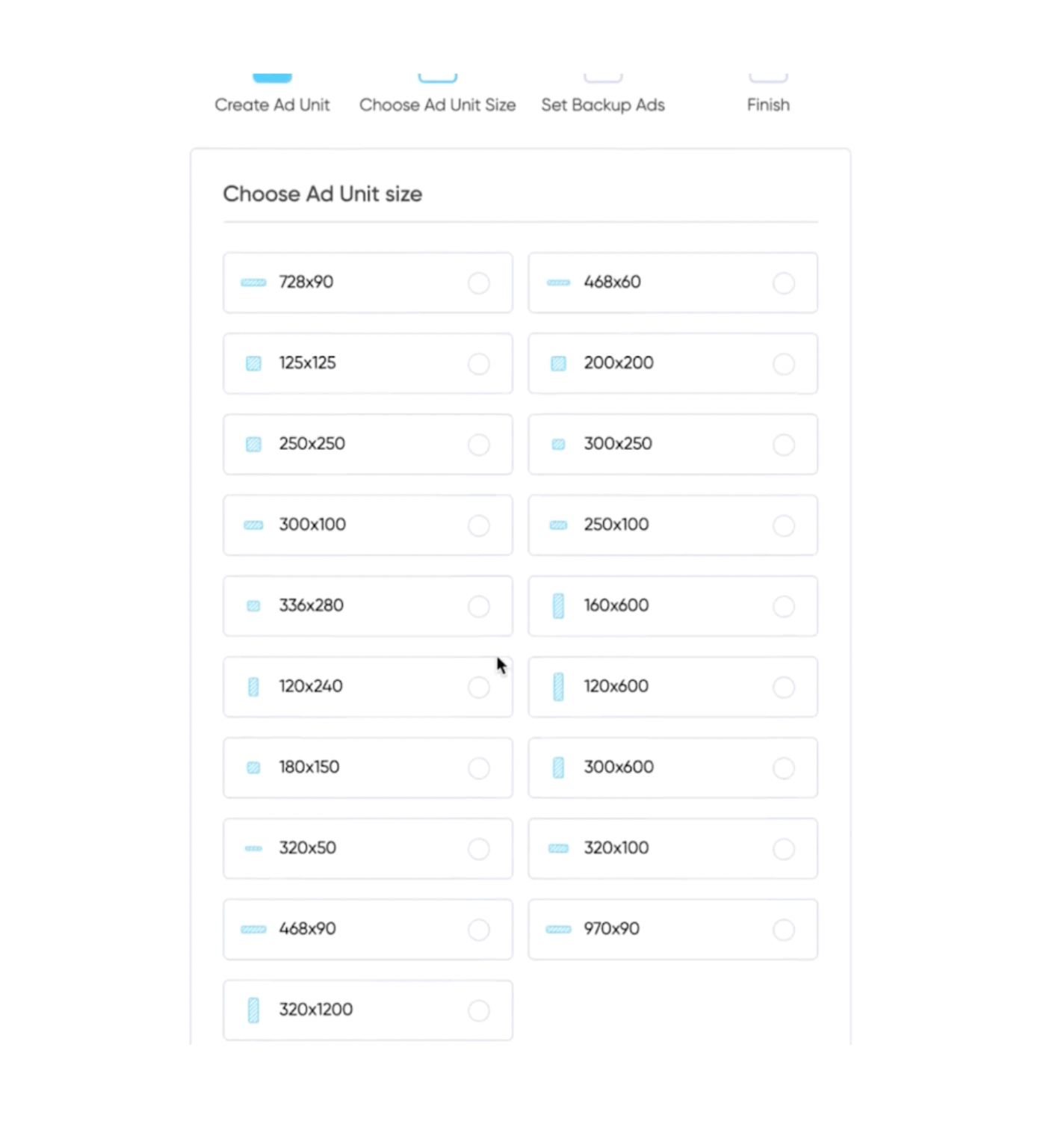 ad unit size image