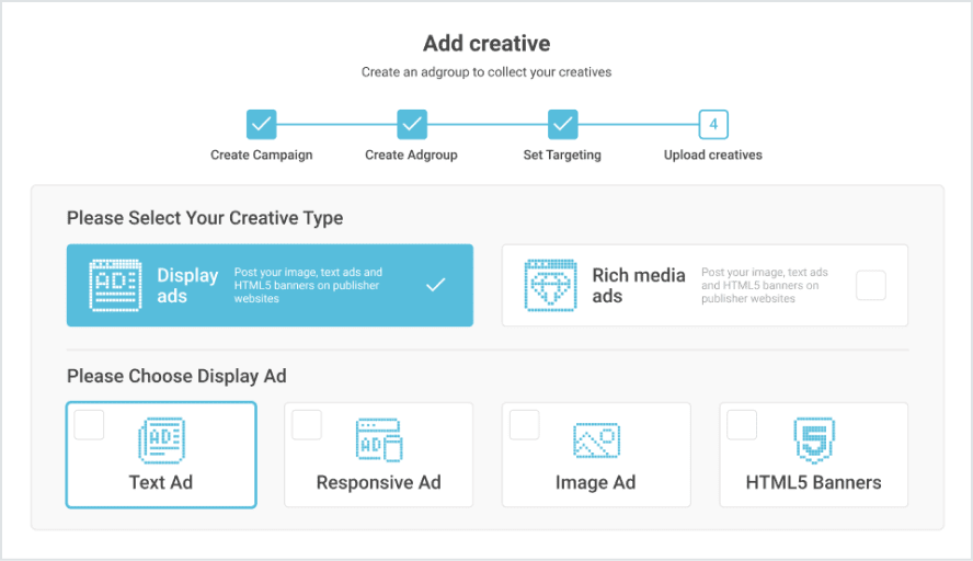 ads creating