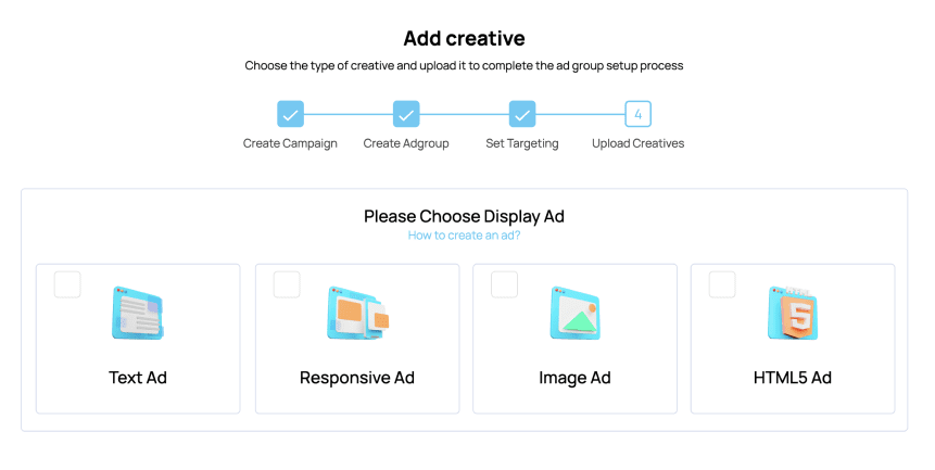 ads creating