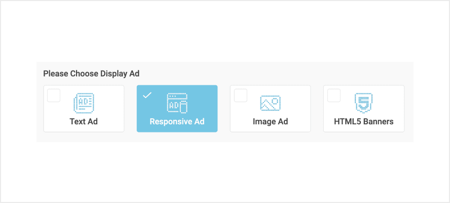 text ad options