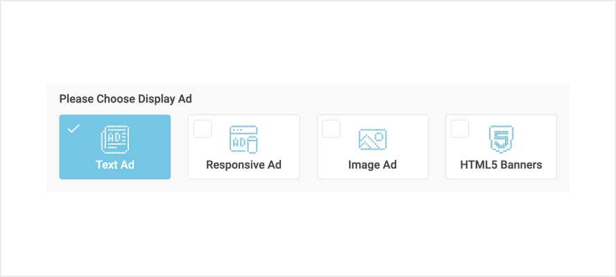 ad options