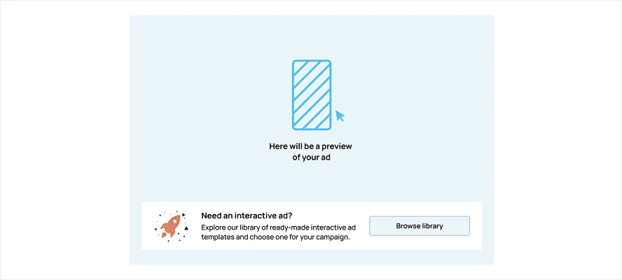ad preview window