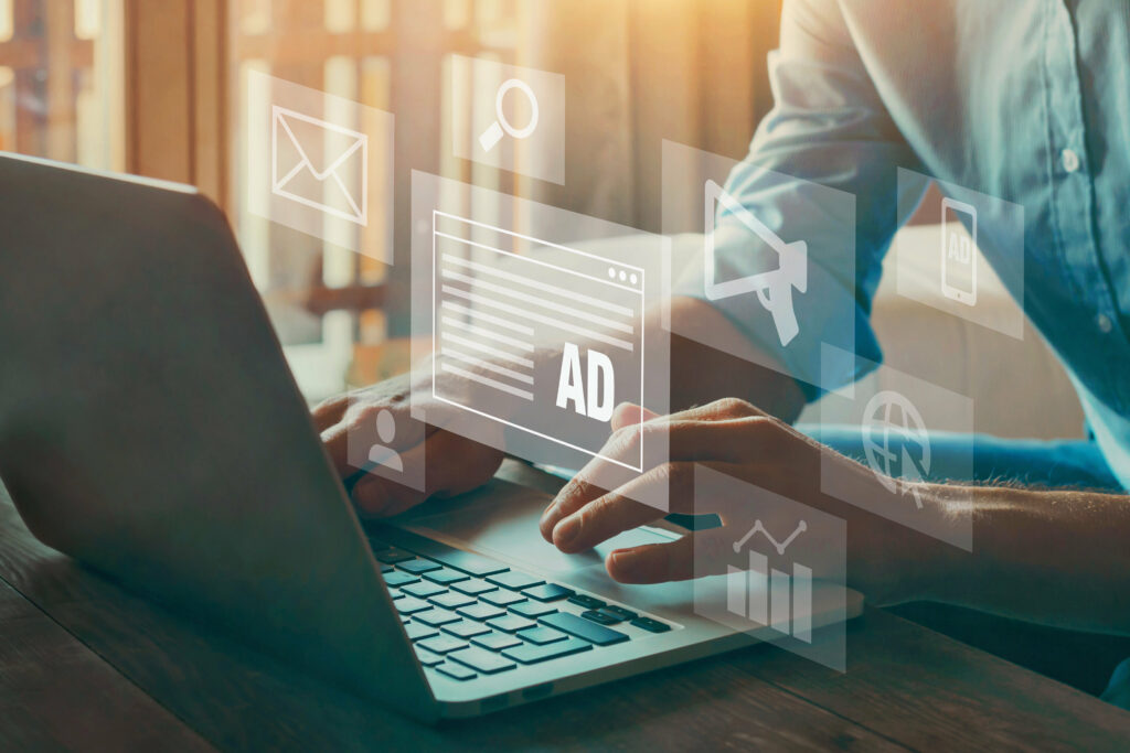 What should you do first when considering paid web advertising?