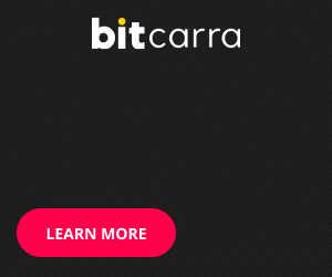 Bitcarra animated GIF banner 300x250