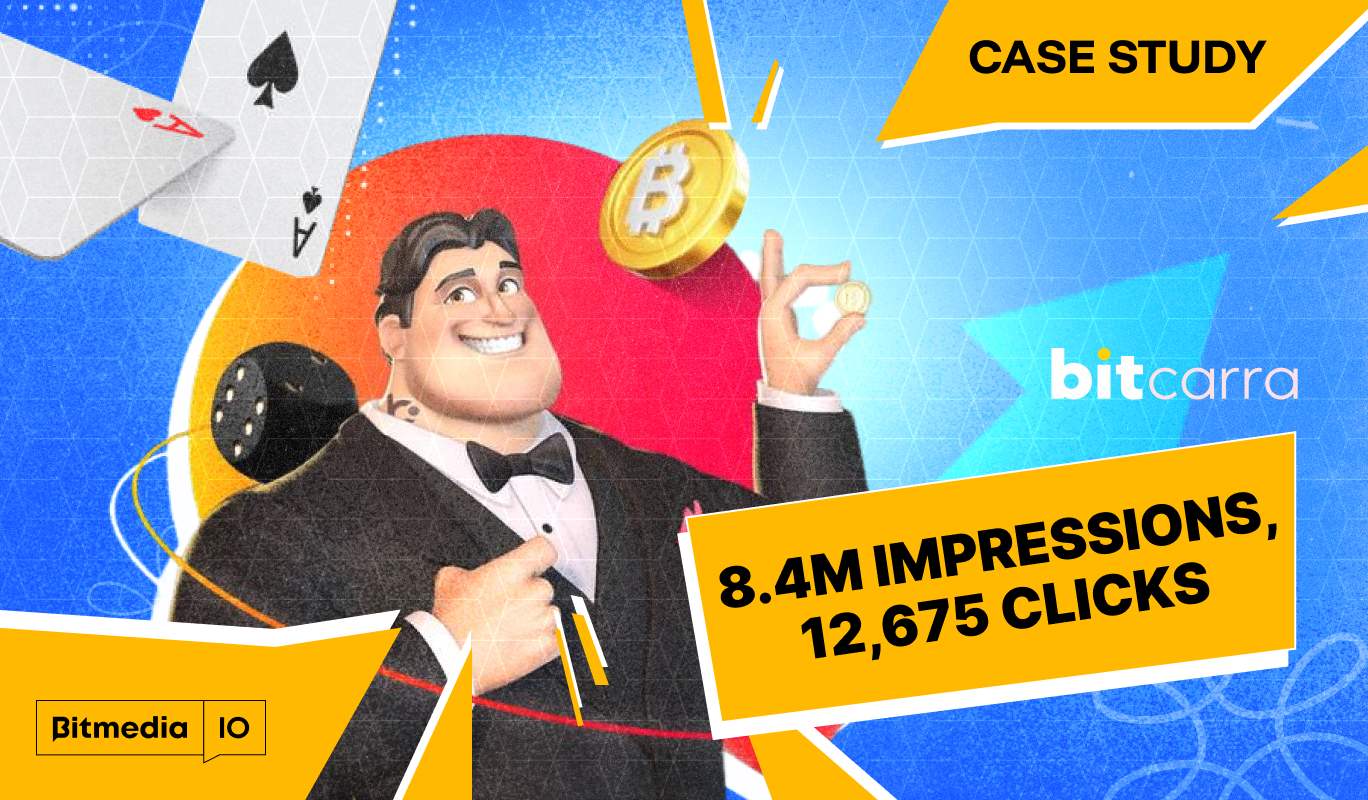 Bitcarra Case Study: 8.4M Impressions and 12,675 Clicks for a Crypto Crash Site