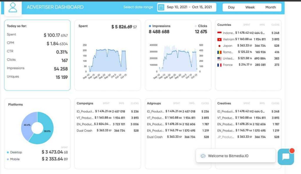 bitcarra ad campaign results