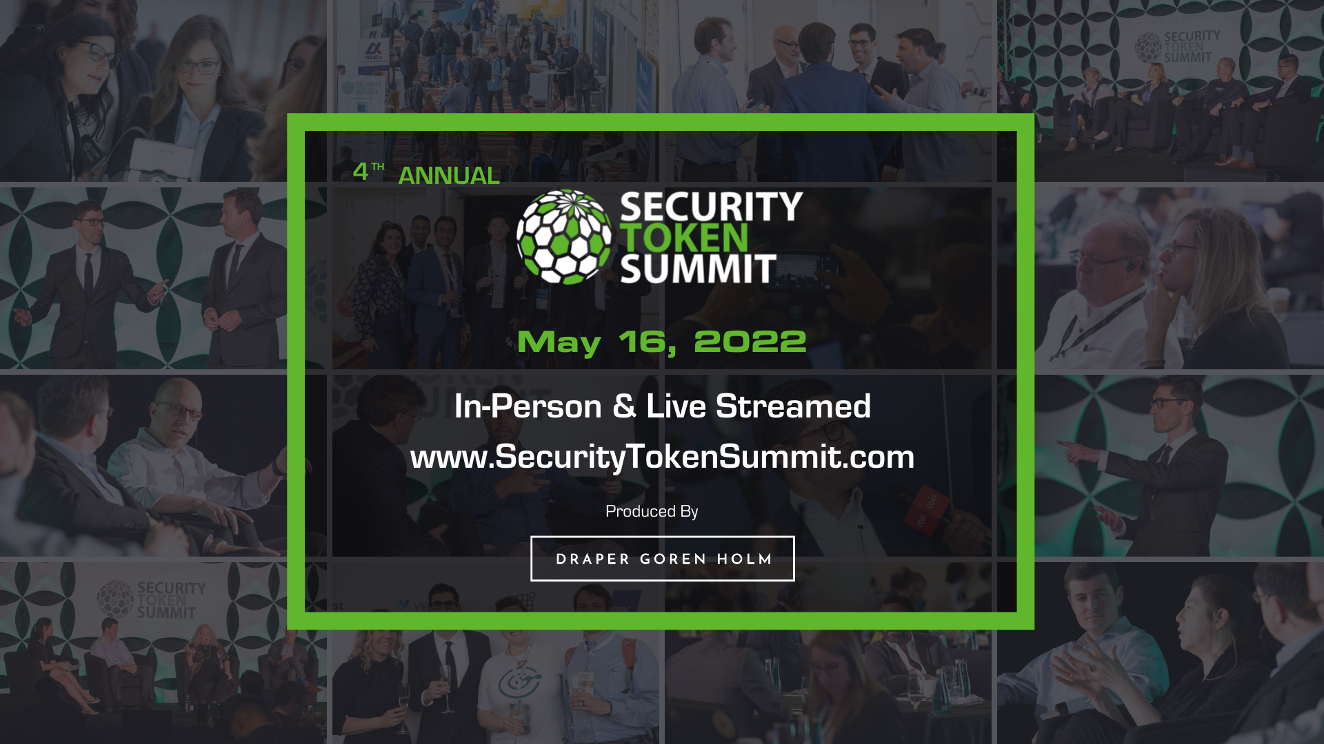 Draper Goren Holm Announces First Wave of Speakers for 4th Annual Security Token Summit in New York