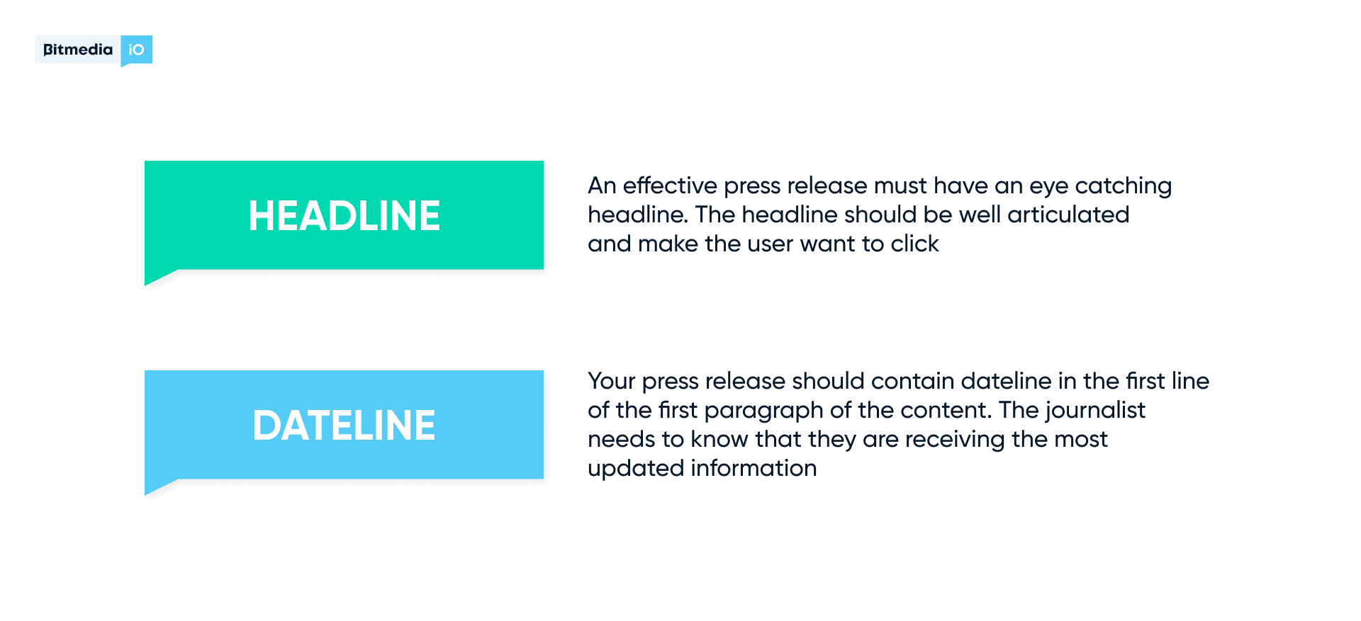 Crypto Press Release Formatting Recommendations