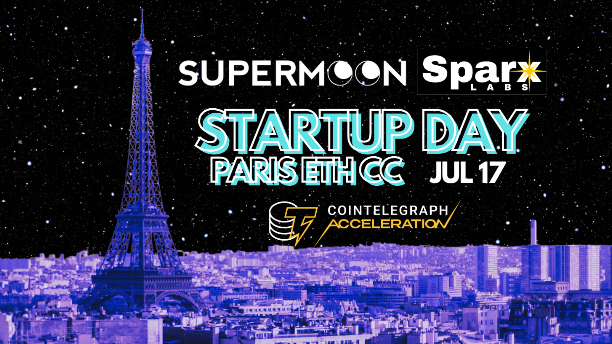 Supermoon and Sparx to Gather Top-Tier Startups and Investors at Startup Day Paris EthCC