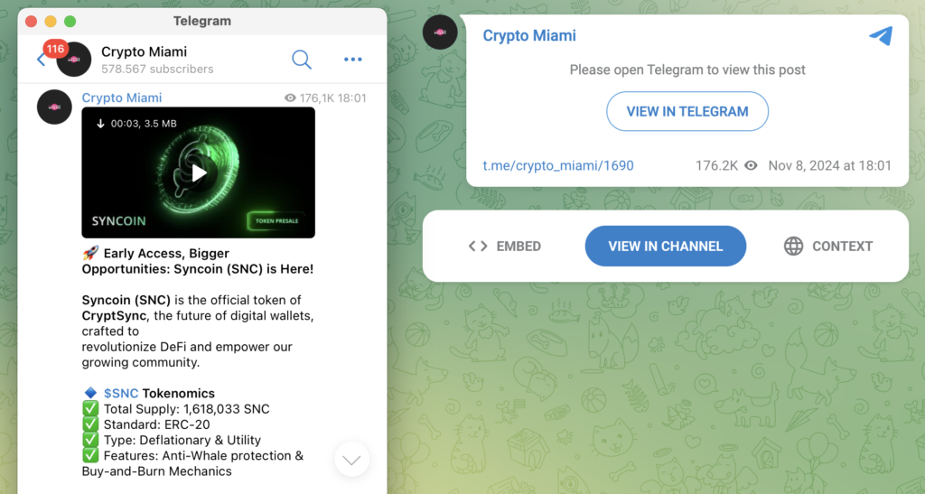promo in telegram channels