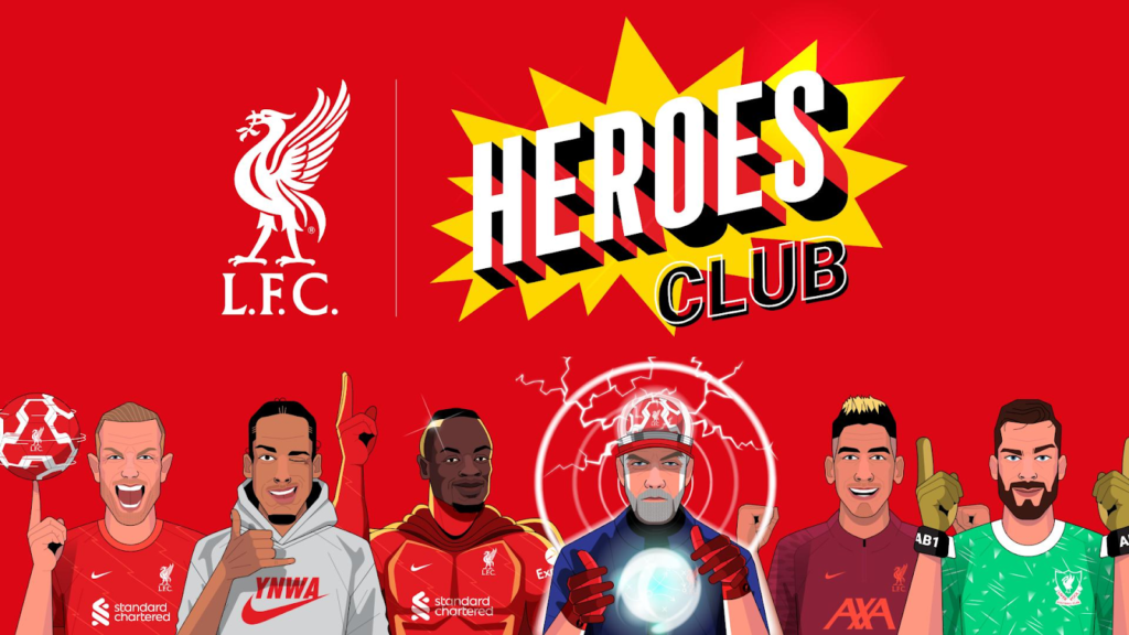 Liverpool FC’s  “LFC Heroes Club” NFT              Source: Liverpool FC