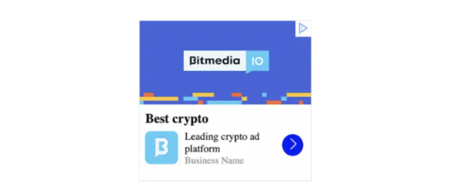 Responsive ad example. Source: Bitmedia