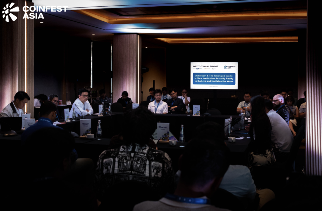 Regulators, financial institutions, and digital asset industry players at the Institutional Summit during Coinfest Asia 2026. Photo: Coinfest Asia.